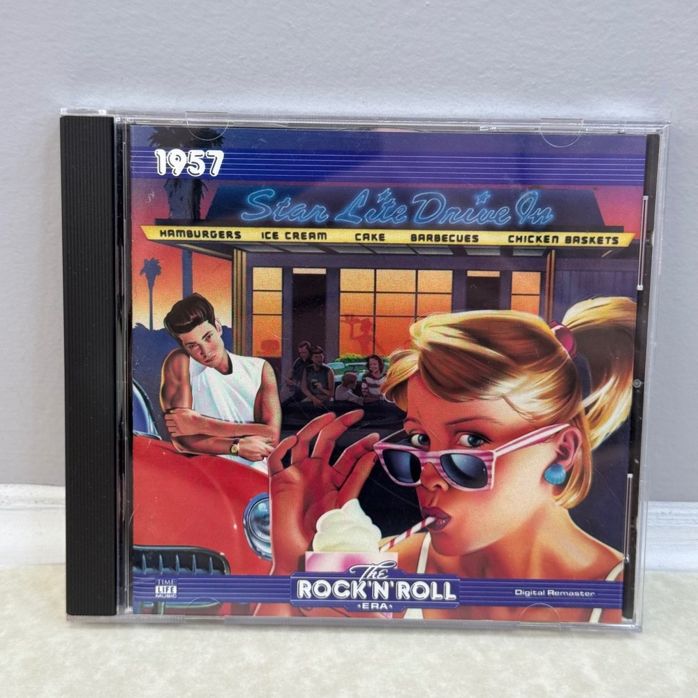 1957 The Rock N Roll Era Star Lite Drive In (CD Time Life) Compilation 22 Tracks